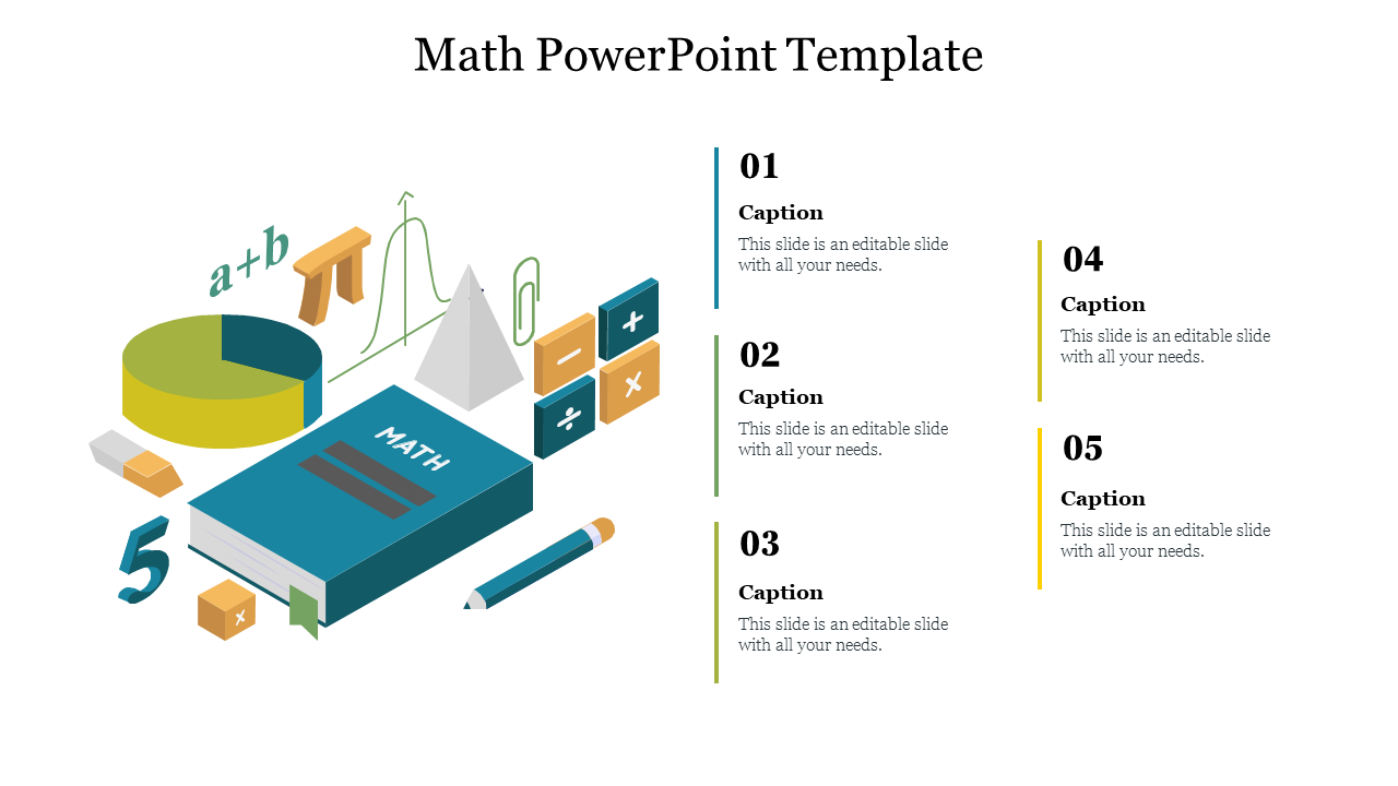Best Math PowerPoint Template PPT For Presentation